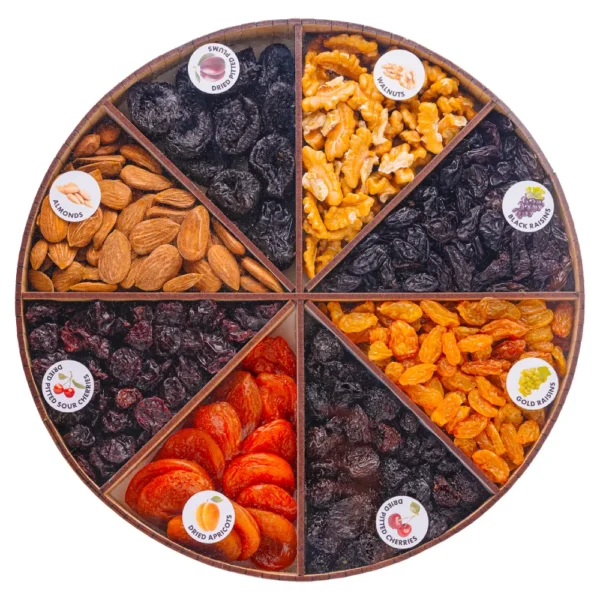 Platou PRUNESSO Passion cu fructe deshidratate și nuci, 950g