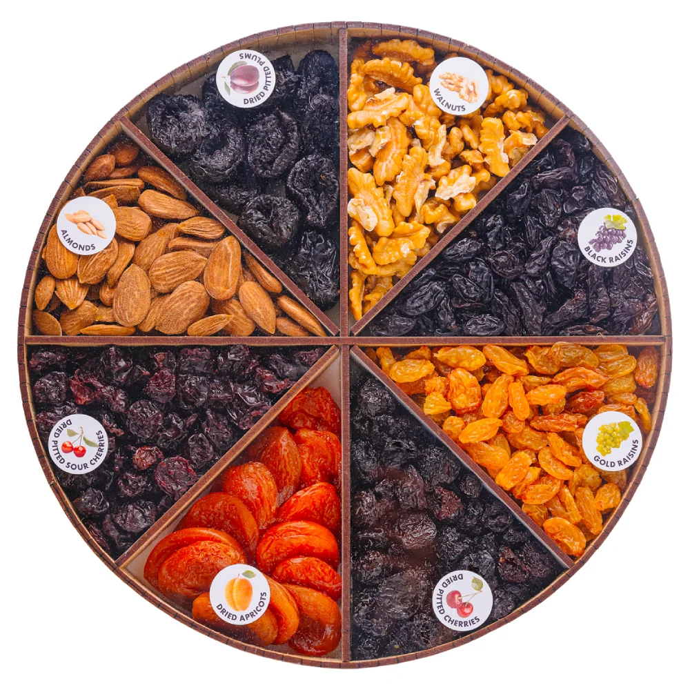 Platou PRUNESSO Passion cu fructe deshidratate și nuci, 950g